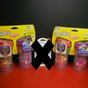 New Gerber Graduates Ultimate Insulated 9 oz Sippy Cups